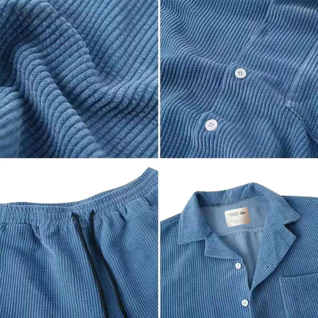 Camisa y short LC descontractés – Prix déstockage