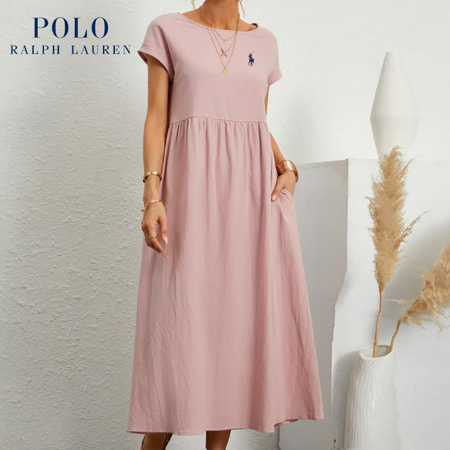 RL – Robe Élégante Femme en Coton et Lin | Legère &amp; Chic