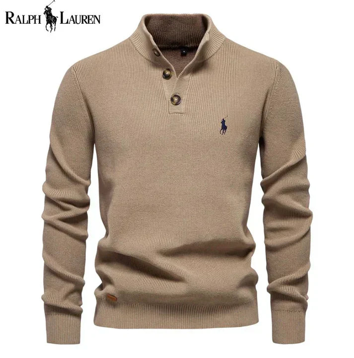 Pull botonné RL™: clásico y elegante
