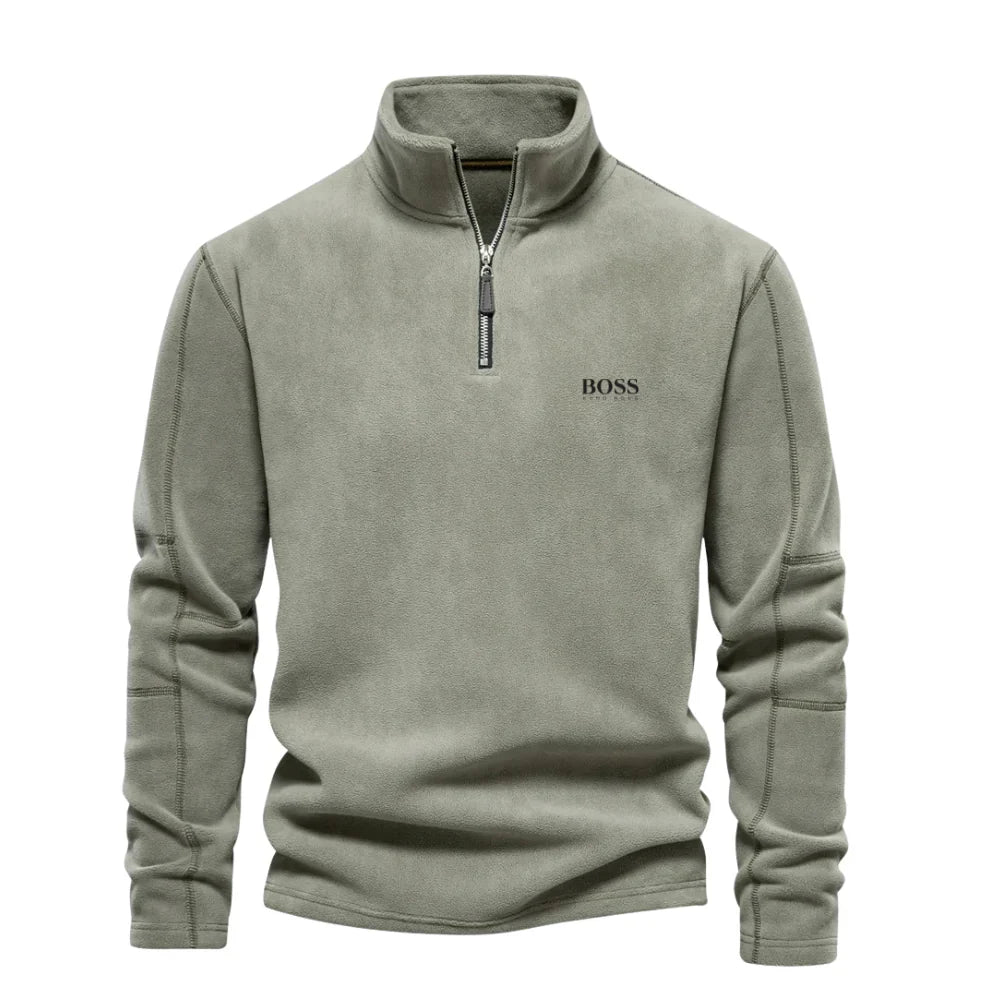 Pull polar BOS™ Prestige con un cuarto de cremallera