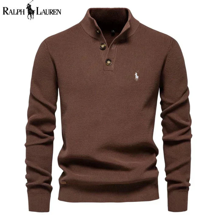 Pull botonné RL™: clásico y elegante