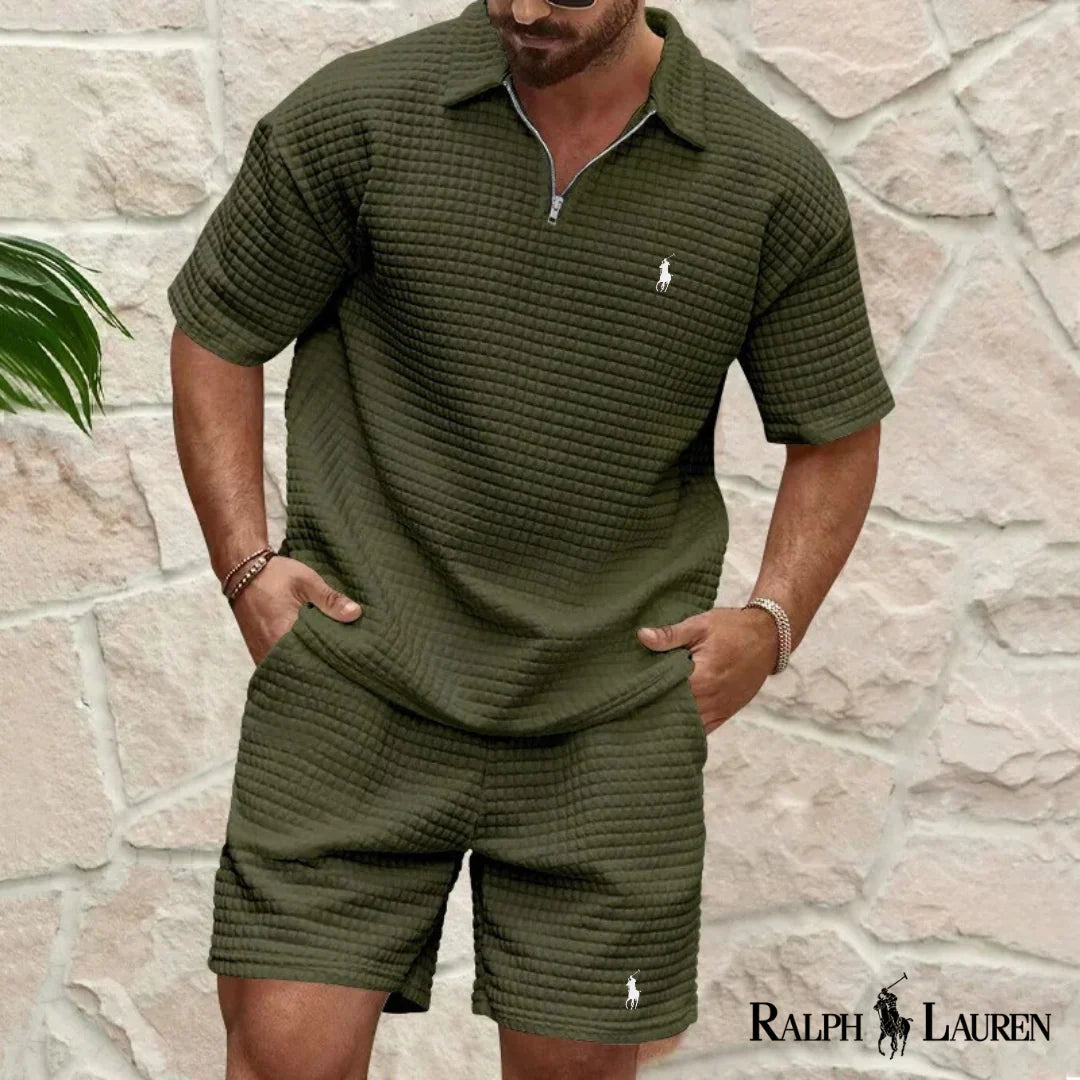 Conjunto Texturé Ralph Lauren™ Midtown
