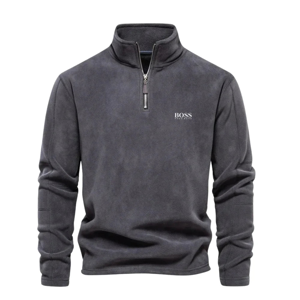 Pull polar BOS™ Prestige con un cuarto de cremallera