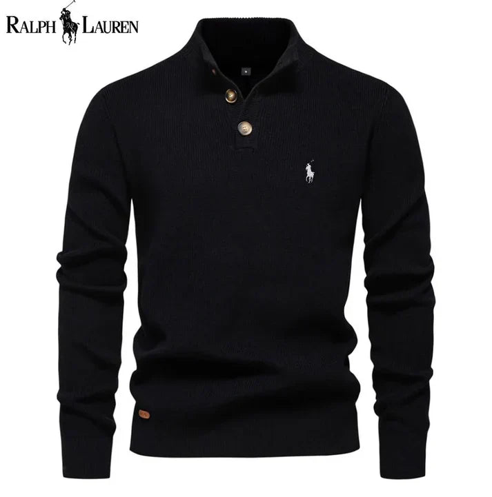 Pull botonné RL™: clásico y elegante
