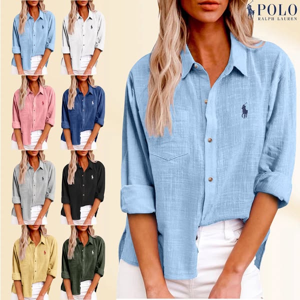Chemise RL - ¡Estilo elegante y descontracturado con un 70% de reducción!