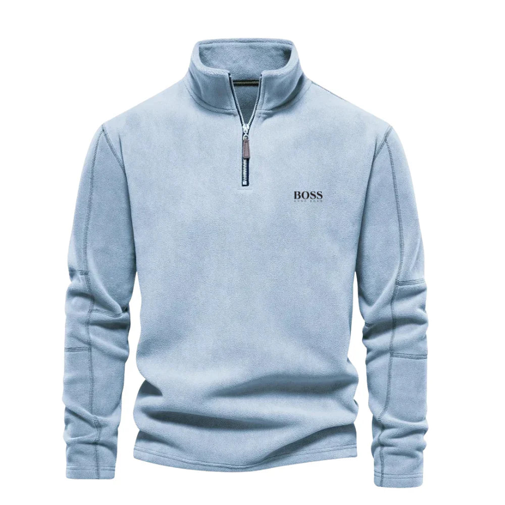Pull polar BOS™ Prestige con un cuarto de cremallera