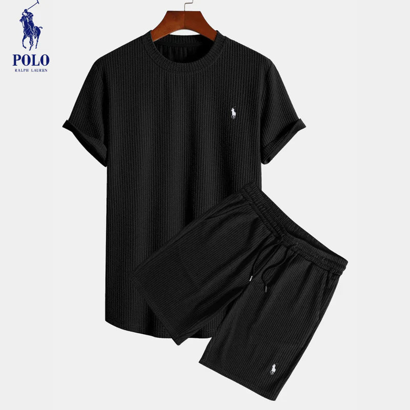 Conjunto Décontracté à Côtes Ralph Lauren