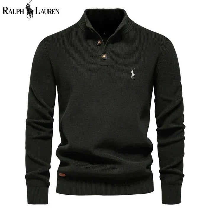 Pull botonné RL™: clásico y elegante