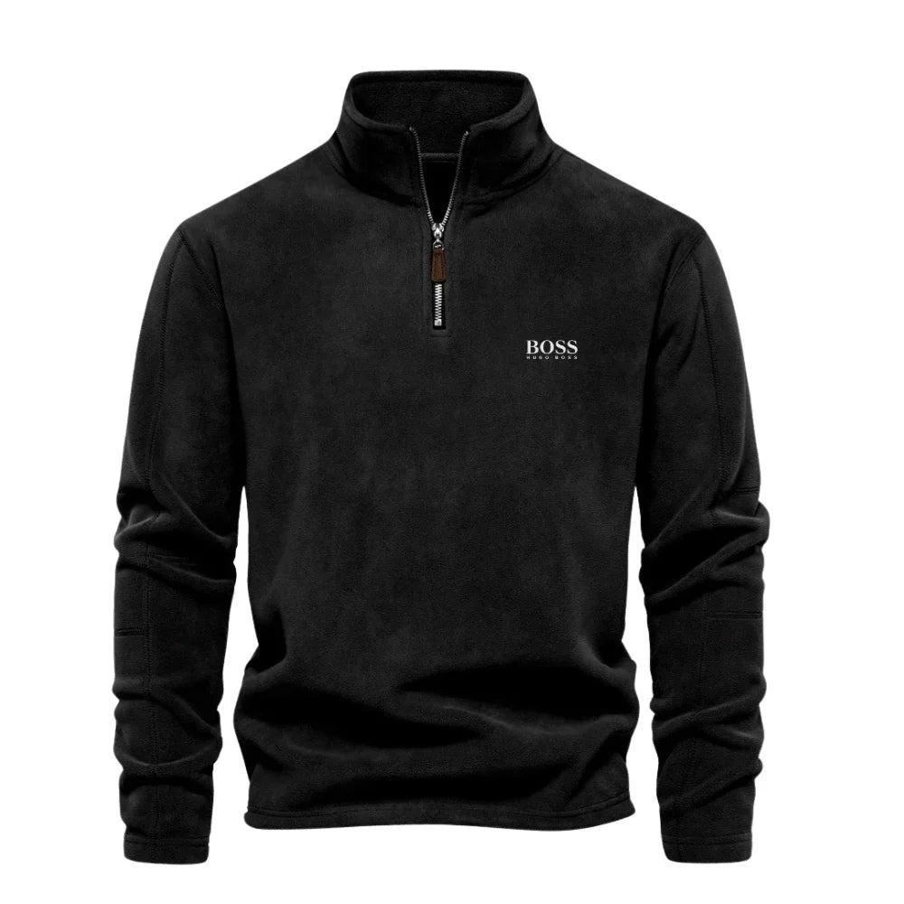 Pull polar BOS™ Prestige con un cuarto de cremallera