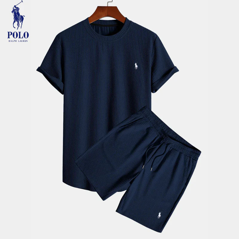 Conjunto Décontracté à Côtes Ralph Lauren