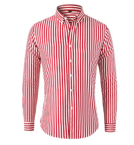 Camisa Rayée Elegante