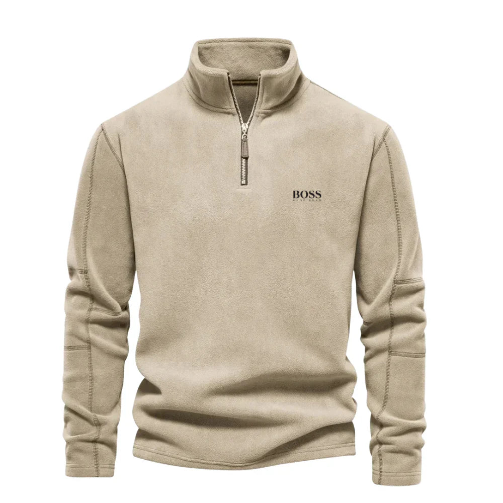 Pull polar BOS™ Prestige con un cuarto de cremallera