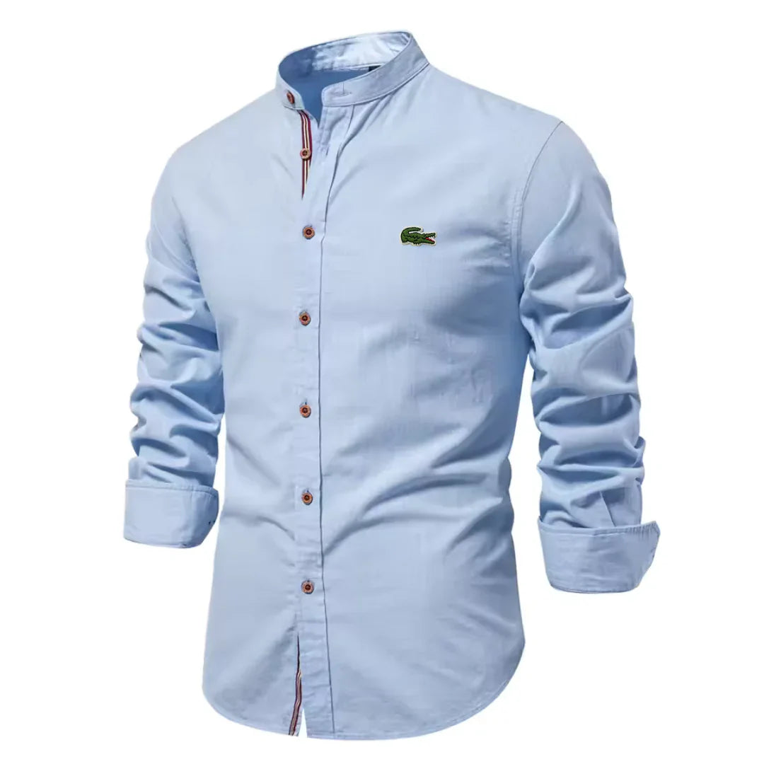 Camisa elegante de mangas largas