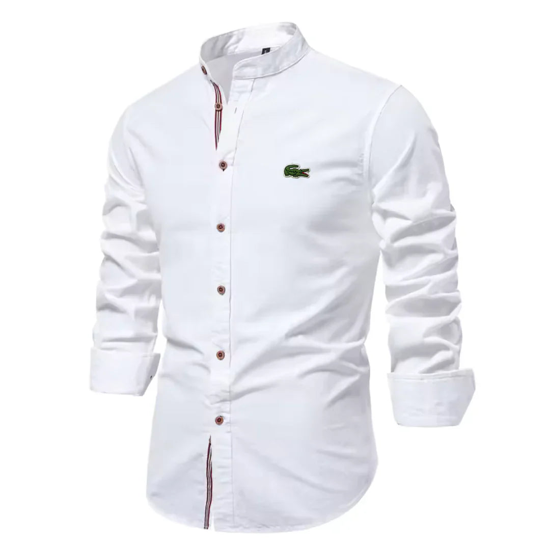 Camisa elegante de mangas largas