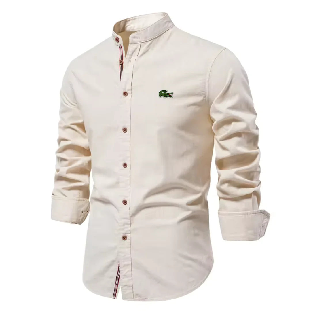 Camisa elegante de mangas largas