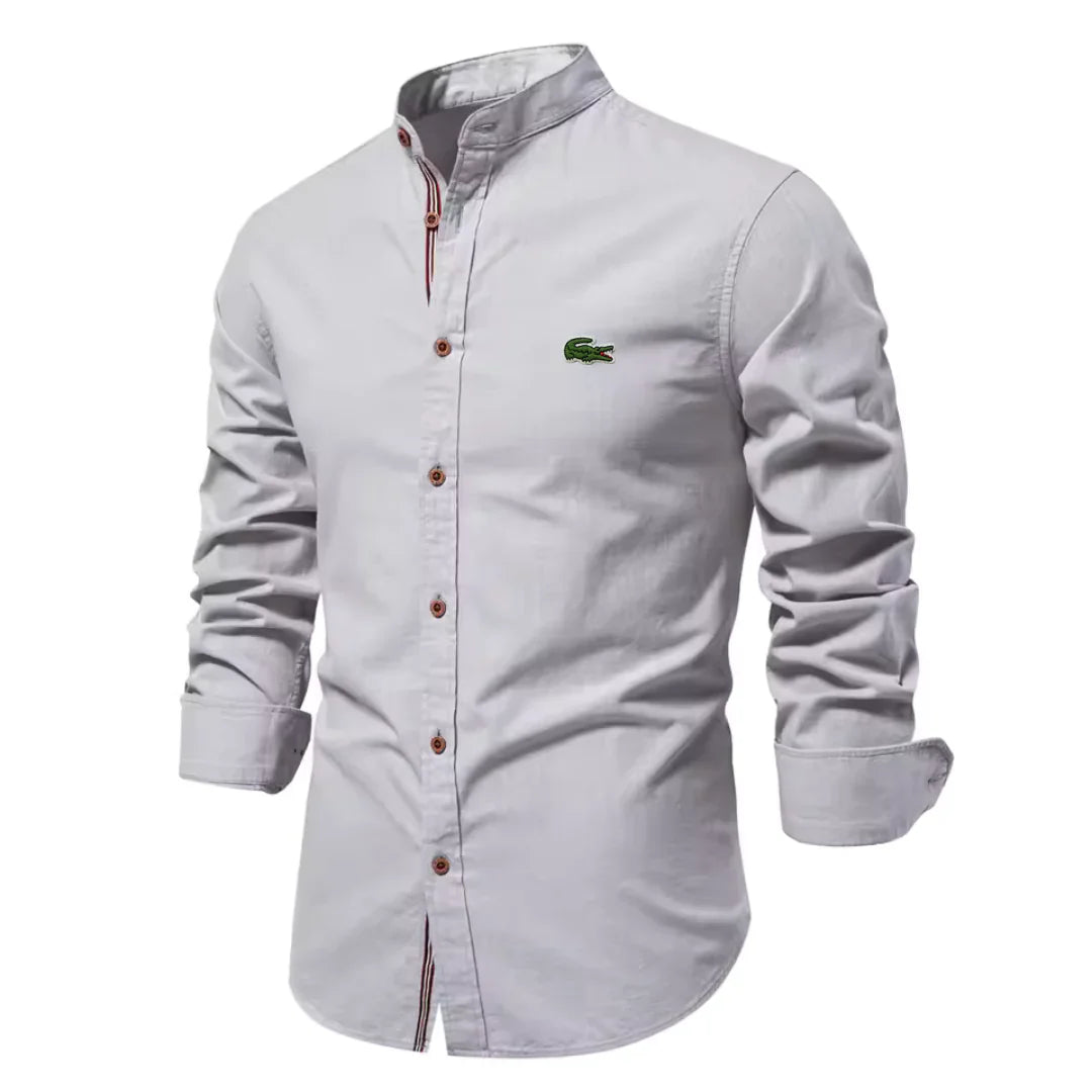 Camisa elegante de mangas largas
