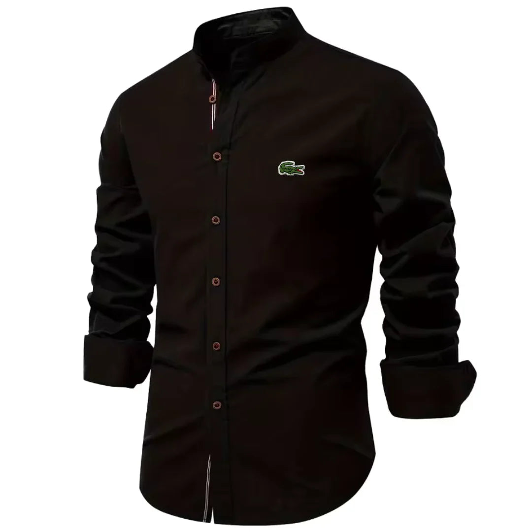 Camisa elegante de mangas largas