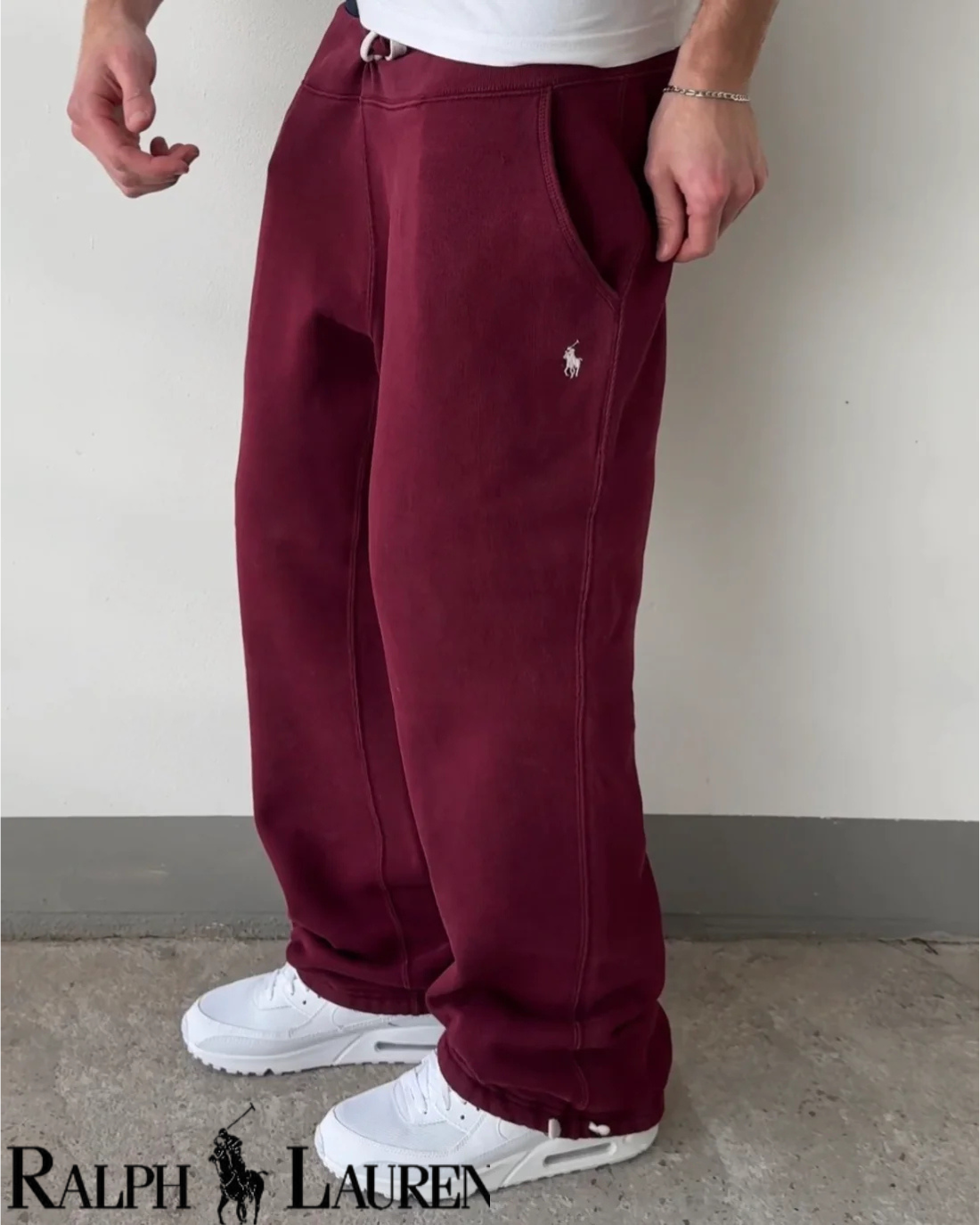 Pantalón de sobrevêtement amplio 