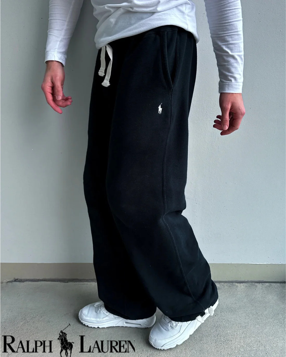Pantalón de sobrevêtement amplio 